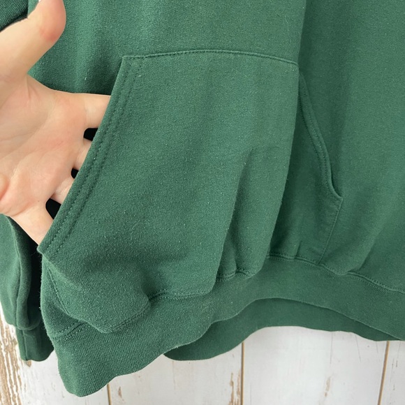 September Girls Jerzees Nublend Green Word Print Hoodie 3XL. Excellent condition - Picture 2 of 6